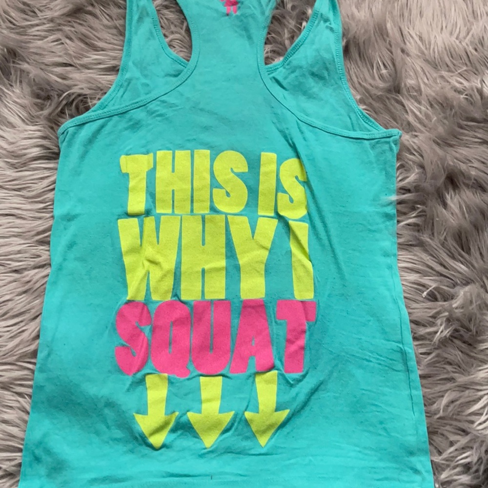 “This is why I squat” workout shirt